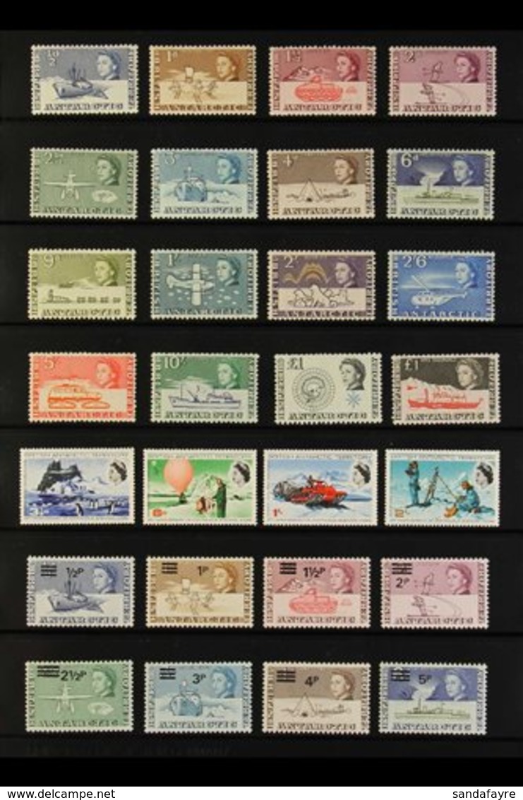 1963-2003 NEVER HINGED MINT COLLECTION Neatly Arranged On Stock Pages, We See 1963-9 Defins Set, 1966 Churchill Set, 197 - Sonstige & Ohne Zuordnung