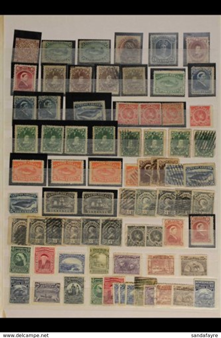 1857-1947 POWERFUL ACCUMULATION ON STOCKLEAVES Mint (some Never Hinged) And Used, Some Mixed Condition (especially Earli - Sonstige & Ohne Zuordnung