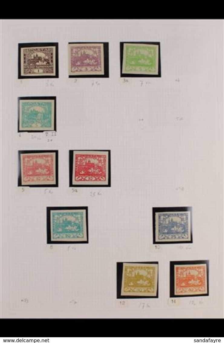 1918-1939 ATTRACTIVE MOSTLY NEVER HINGED MINT COLLECTION With Some Specialization Such As Perf Types, Shades, Plate Numb - Sonstige & Ohne Zuordnung