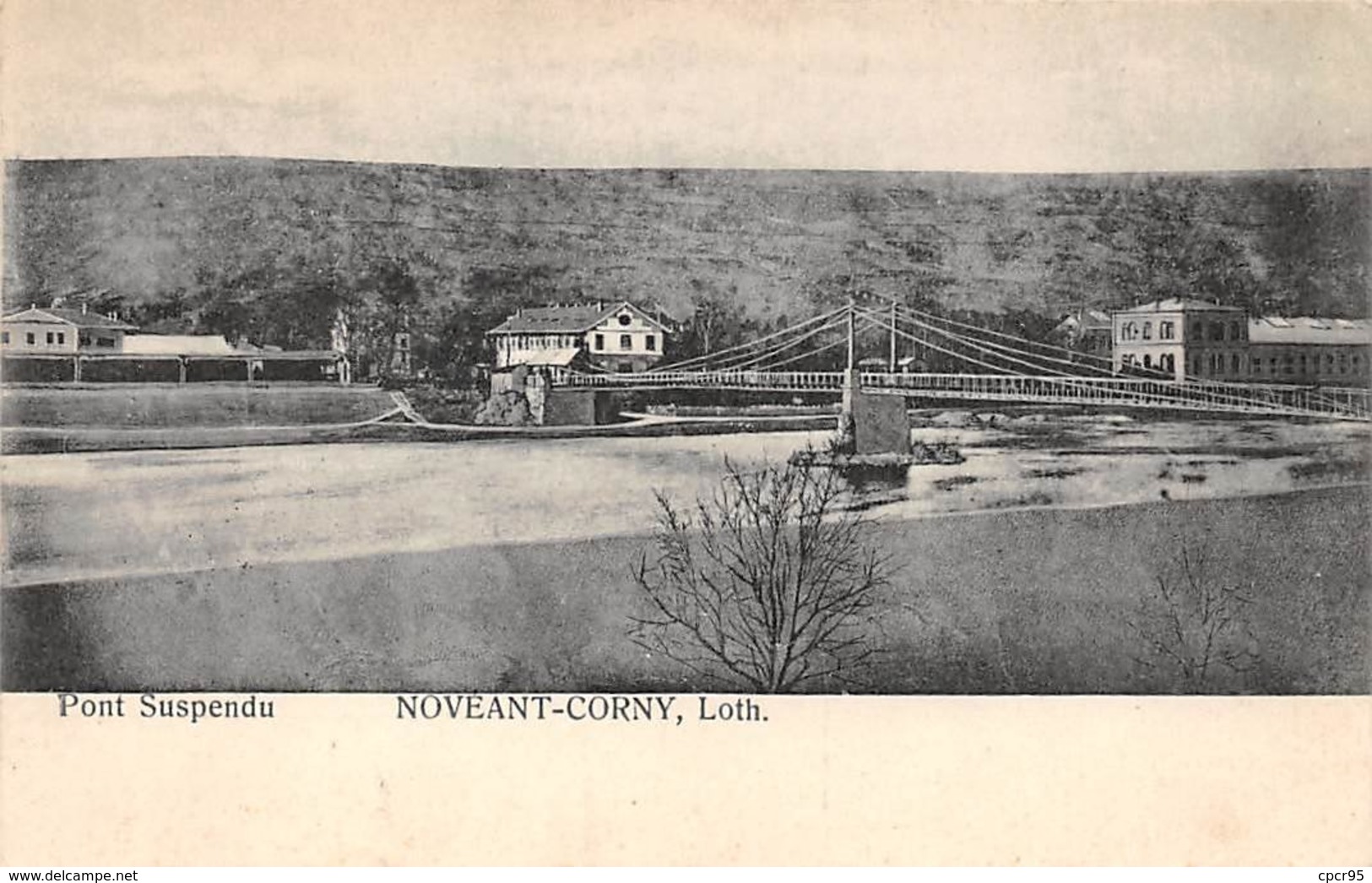 57 . N°106222 . Noveant Corny .le Pont Suspendu  . - Other & Unclassified