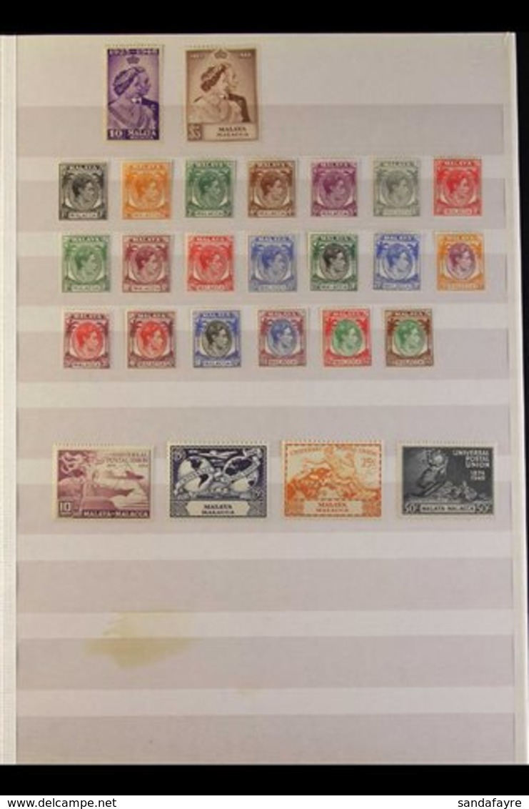 MALACCA 1948-1952 KGVI Complete, SG 1/21, VFM (26) For More Images, Please Visit Http://www.sandafayre.com/itemdetails.a - Sonstige & Ohne Zuordnung
