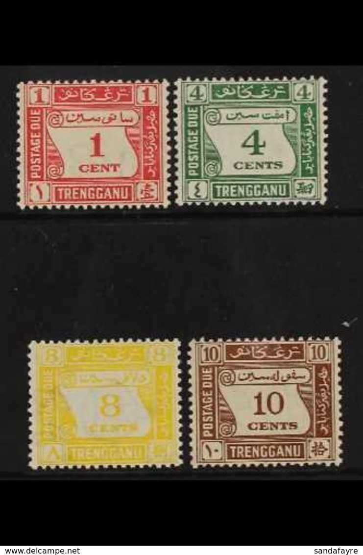 TRENGGANU 1937 Postage Dues Set SG D1/4, Very Fine Mint (4 Stamps) For More Images, Please Visit Http://www.sandafayre.c - Sonstige & Ohne Zuordnung