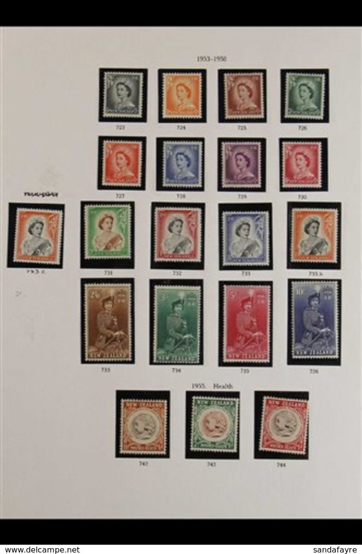 1953-66 COMPLETE PRE DECIMAL MINT COLLECTION An Attractive, Complete Mint (inc Much nhm) Collection Presented On Printed - Sonstige & Ohne Zuordnung