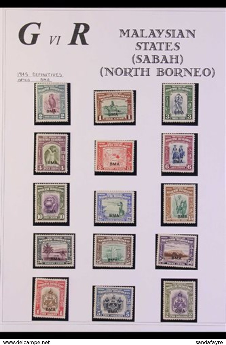 1939-50 FINE MINT COLLECTION All Different, Includes 1939 Pictorials With Most Values To 8c, 12c And 15c, 1941 War Tax S - Nordborneo (...-1963)