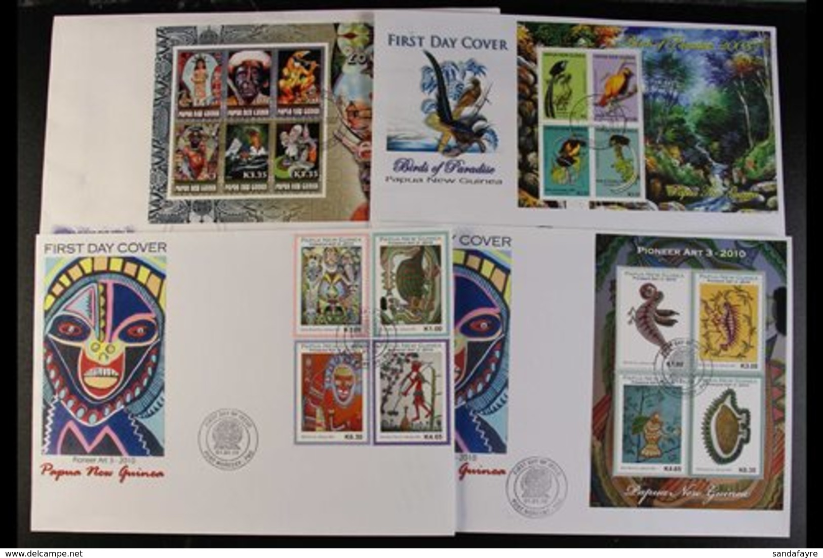 1994-2011 FIRST DAY COVERS COLLECTION An Attractive All Different Collection Of Illustrated First Day Covers Bearing A L - Papua-Neuguinea