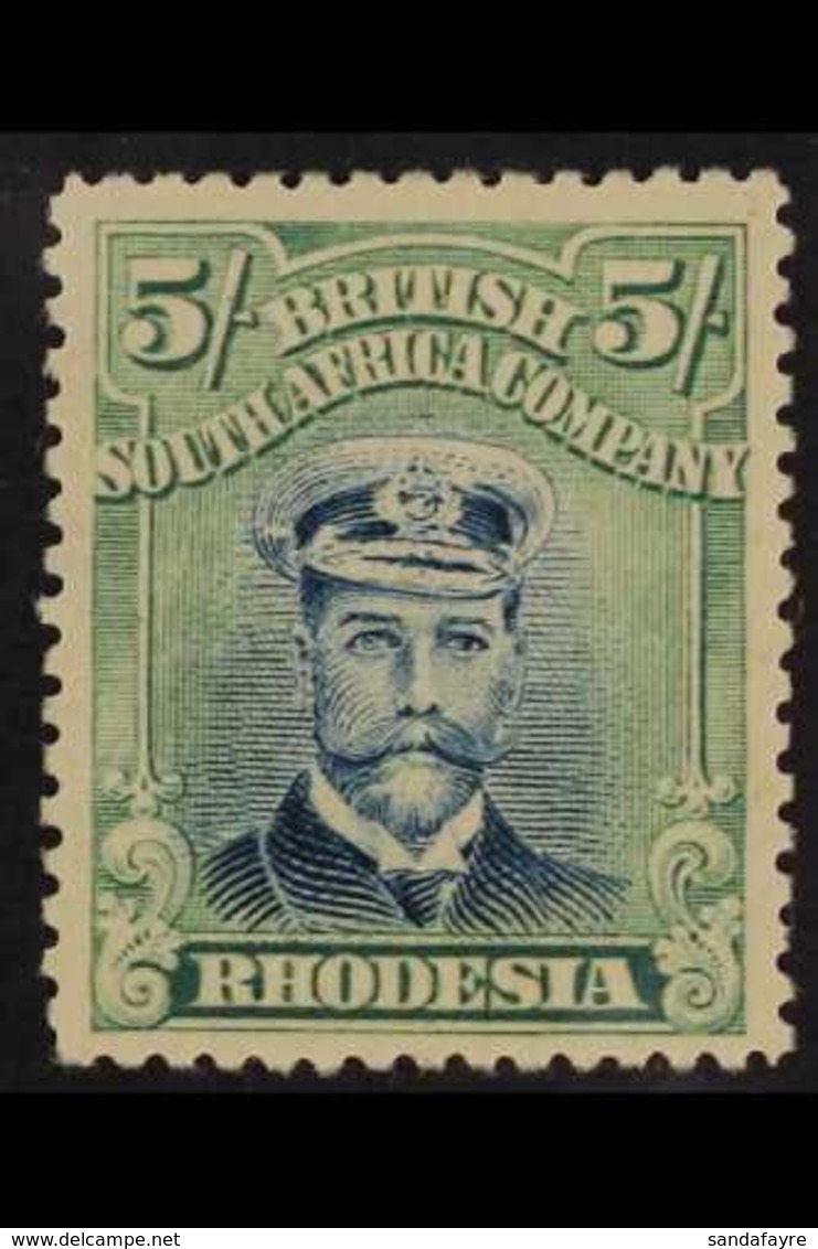 1913 - 19 5s Blue And Blue Green, Admiral, Head Die III, Perf 14, SG 275, Very Fine Mint. For More Images, Please Visit  - Altri & Non Classificati