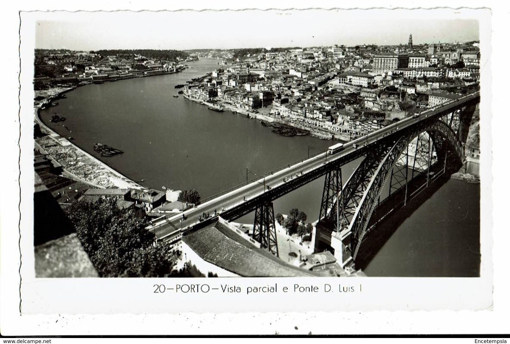 CPA-Carte Postale-Portugal-Porto-Vista Parcial E Ponte-1962 VM9223 - Porto