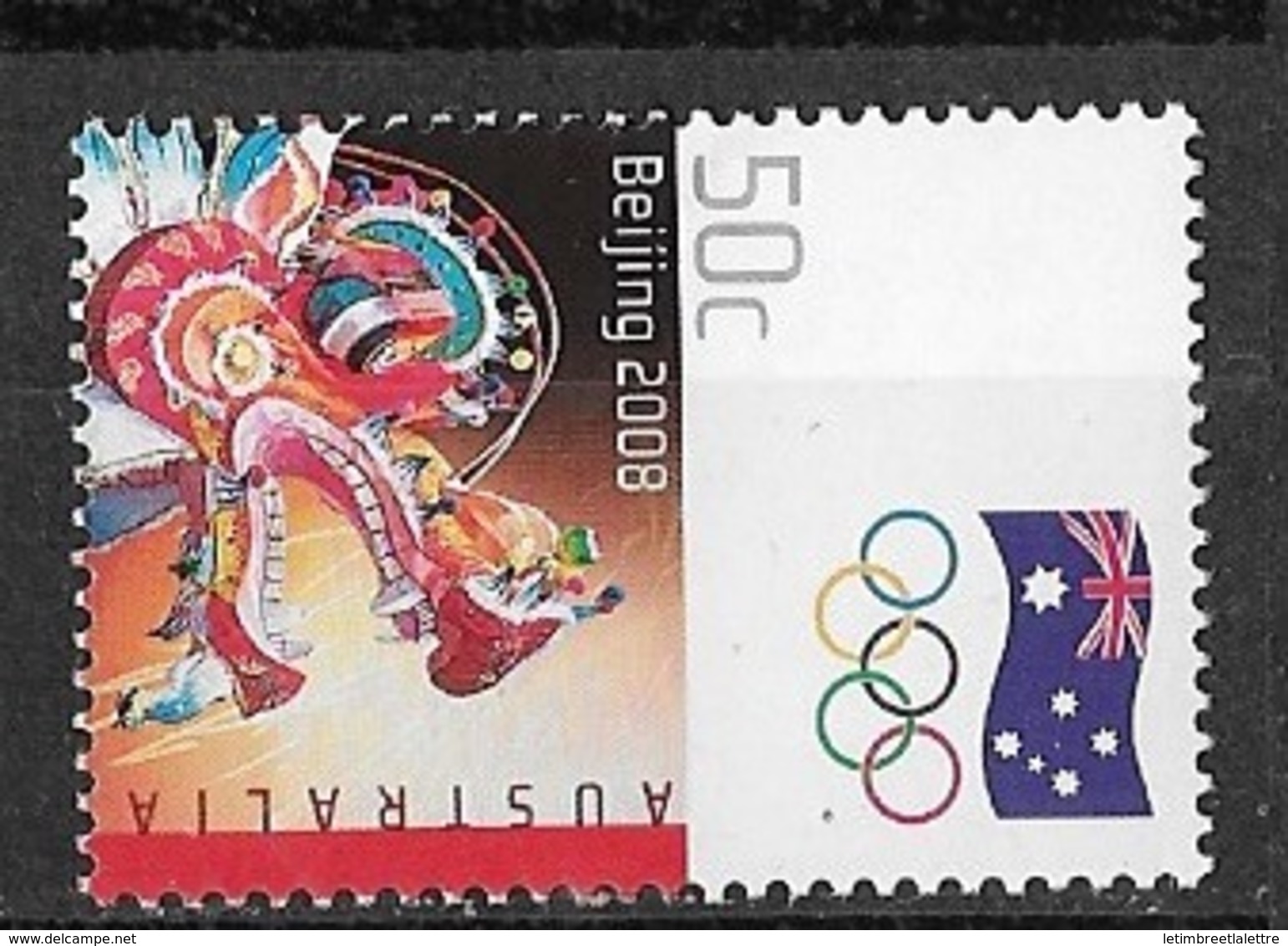 Australie N° 2900*  Jeux Olympiques D'été à Pékin - Estate 2008: Pechino