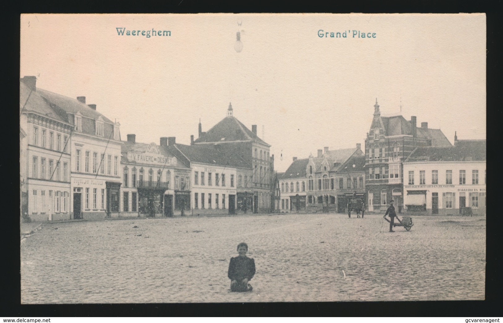 WAREGEM   GRAND'PLACE - Waregem