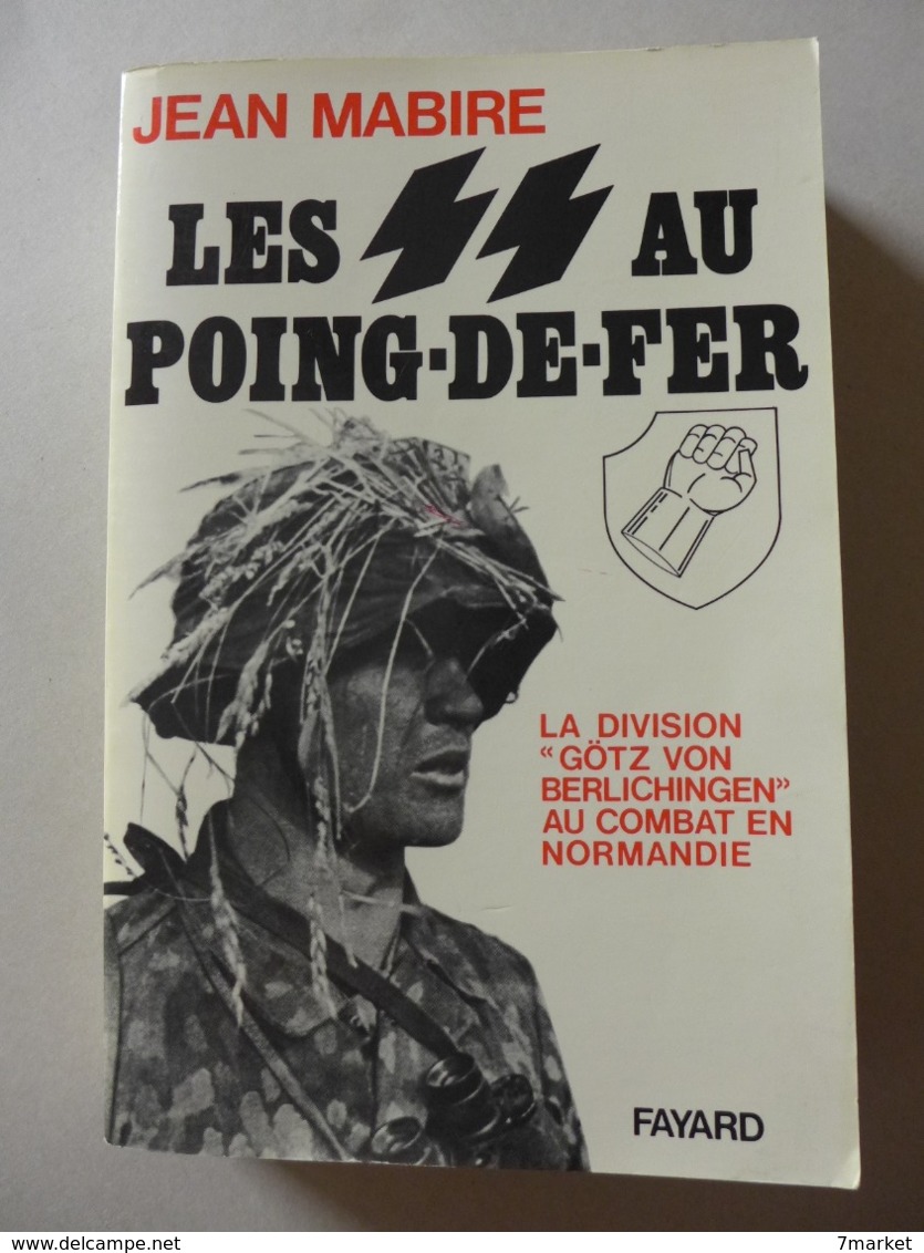 Jean Mabire - Lot De 3 Livres Sur Les Divisions De Combat  / éd. Fayard - History