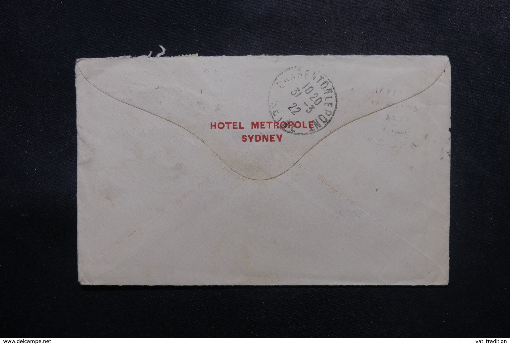 AUSTRALIE - Enveloppe De Sydney Pour La France En 1922, Affranchissement Plaisant - L 47745 - Cartas & Documentos