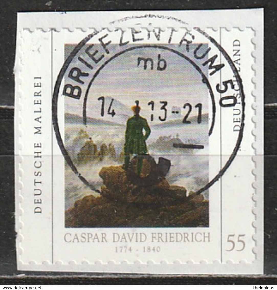 # BRIEFZENTRUM 50 Mb - 14-1-13 - 21 - Mi N. 2869 CASPAR DAVID FRIEDRICH - Andere & Zonder Classificatie