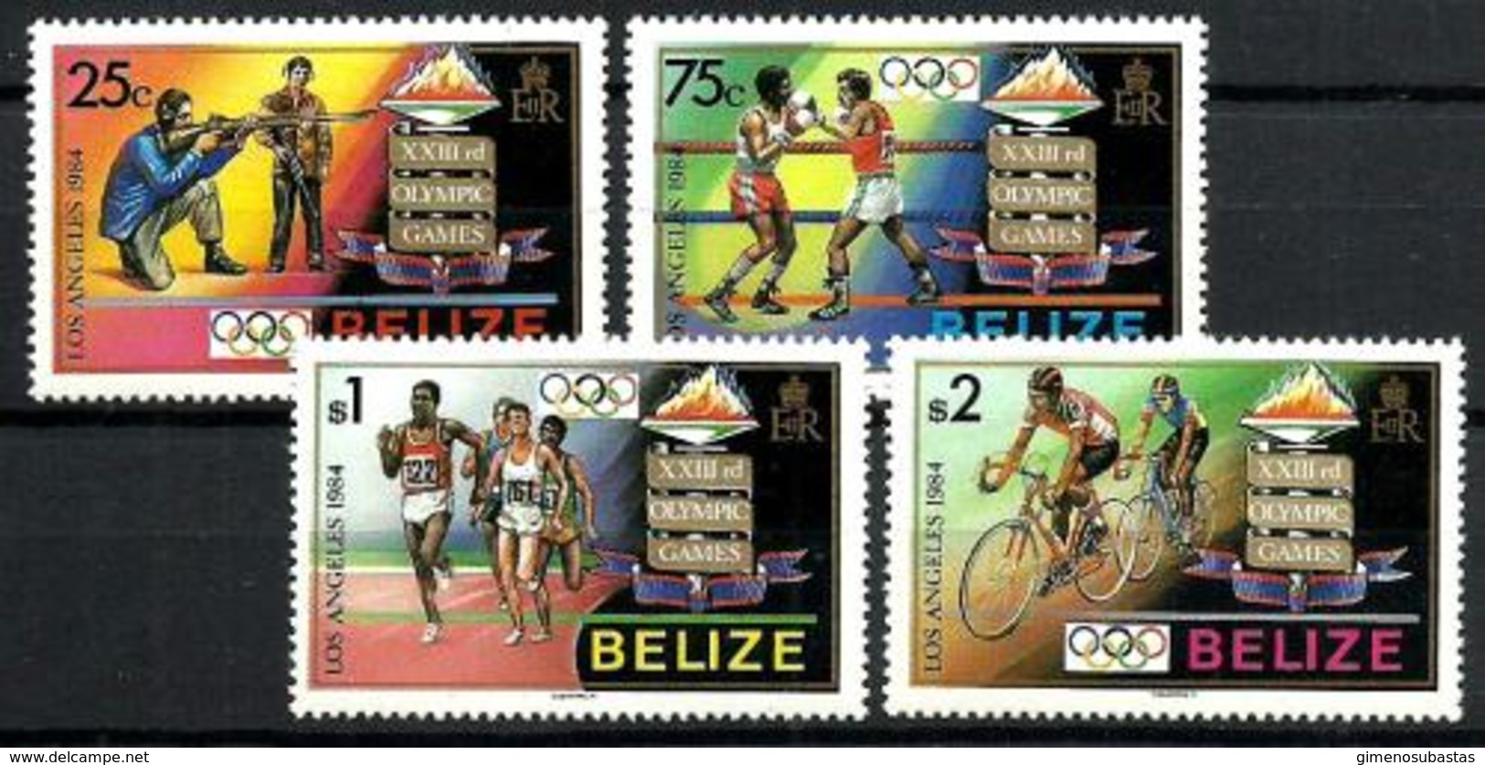 Belice Nº 676/79 En Nuevo - Belize (1973-...)