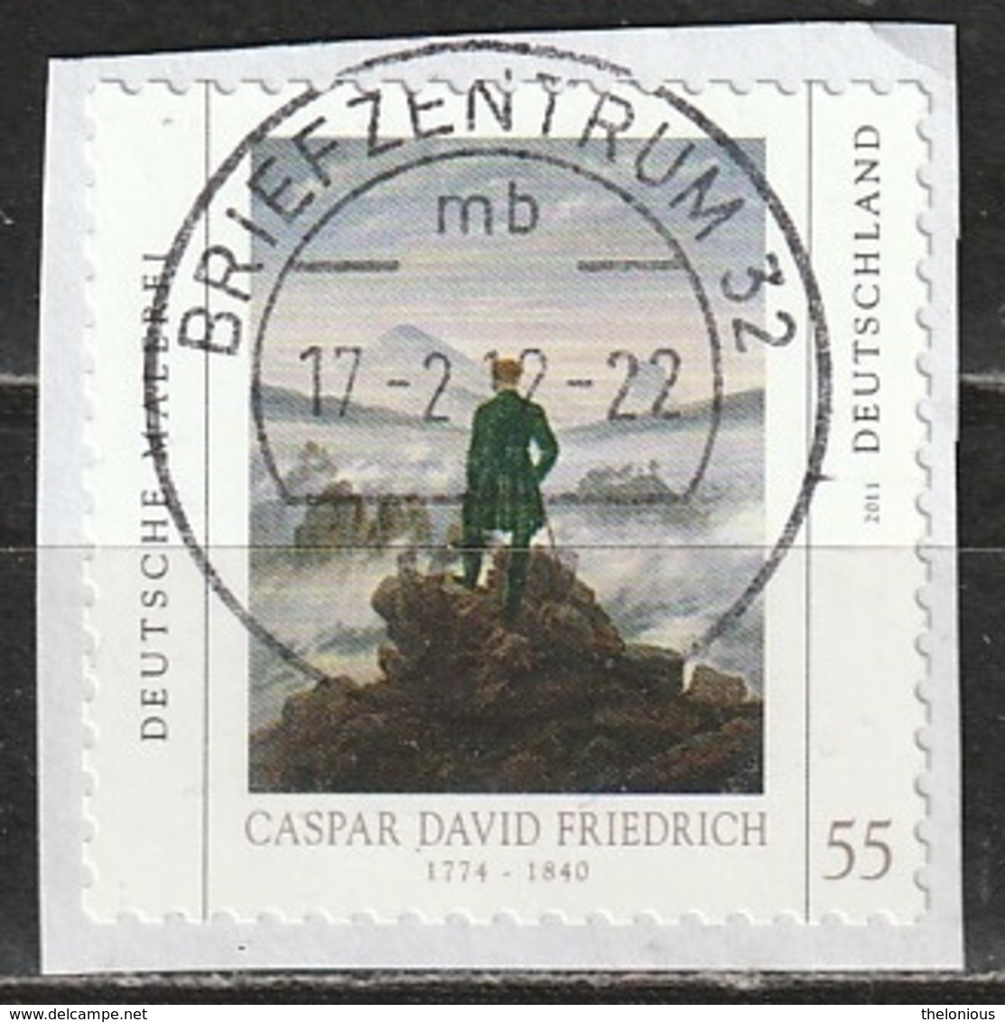 # BRIEFZENTRUM 32 Mb - 17-92-12 - 22 - Mi N. 2869 CASPAR DAVID FRIEDRICH - Altri & Non Classificati