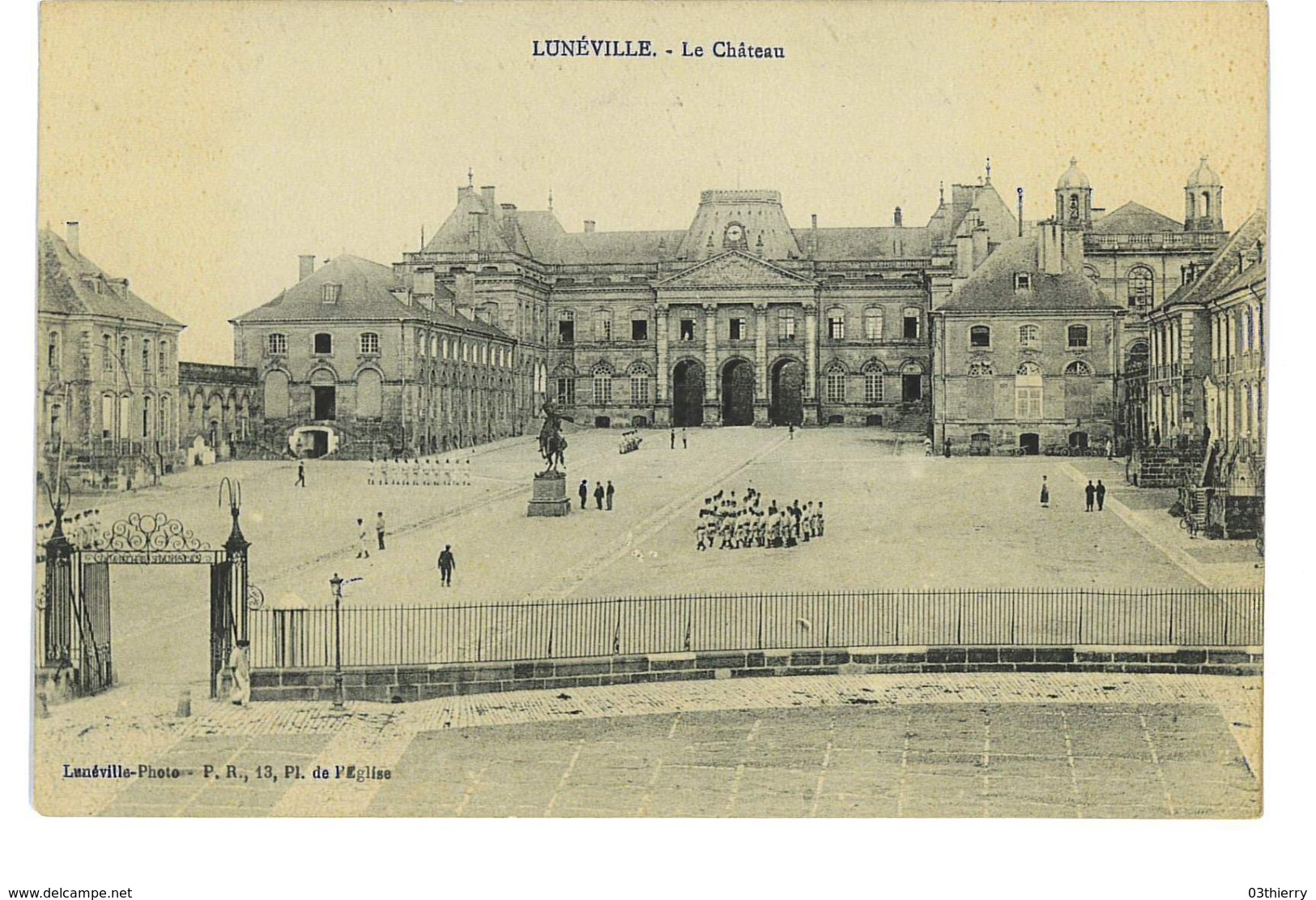 CPA 54 LUNEVILLE LE CHATEAU - Luneville