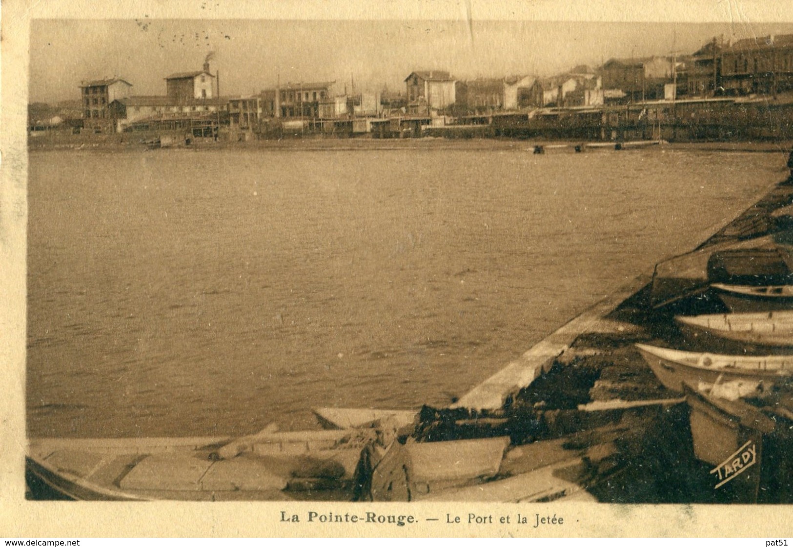13 - Marseille : La Pointe Rouge  - Le Port Et La Jetée - Non Classés