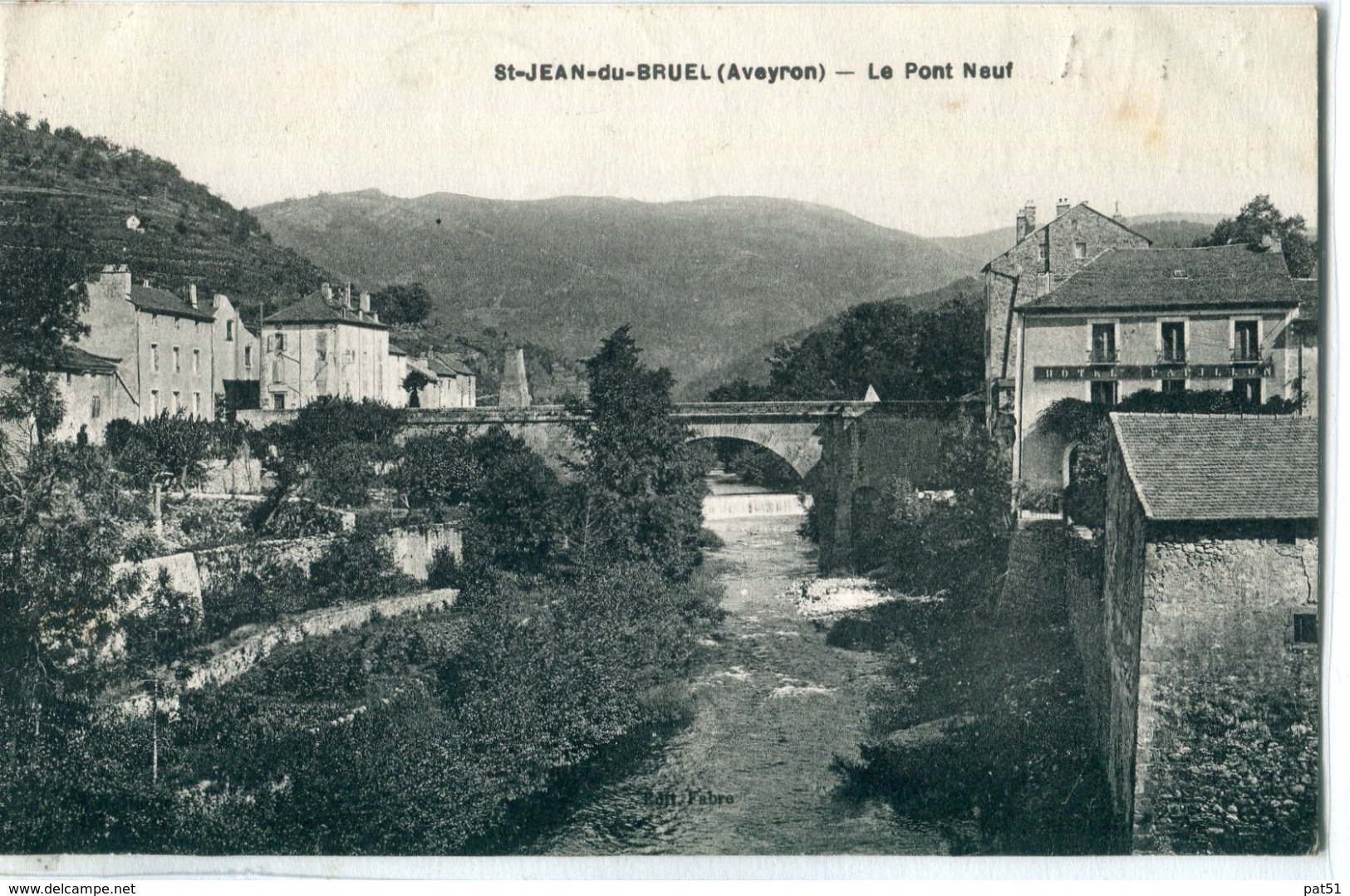 12 - Saint Jean Du Bruel : Le Pont Neuf - Autres & Non Classés