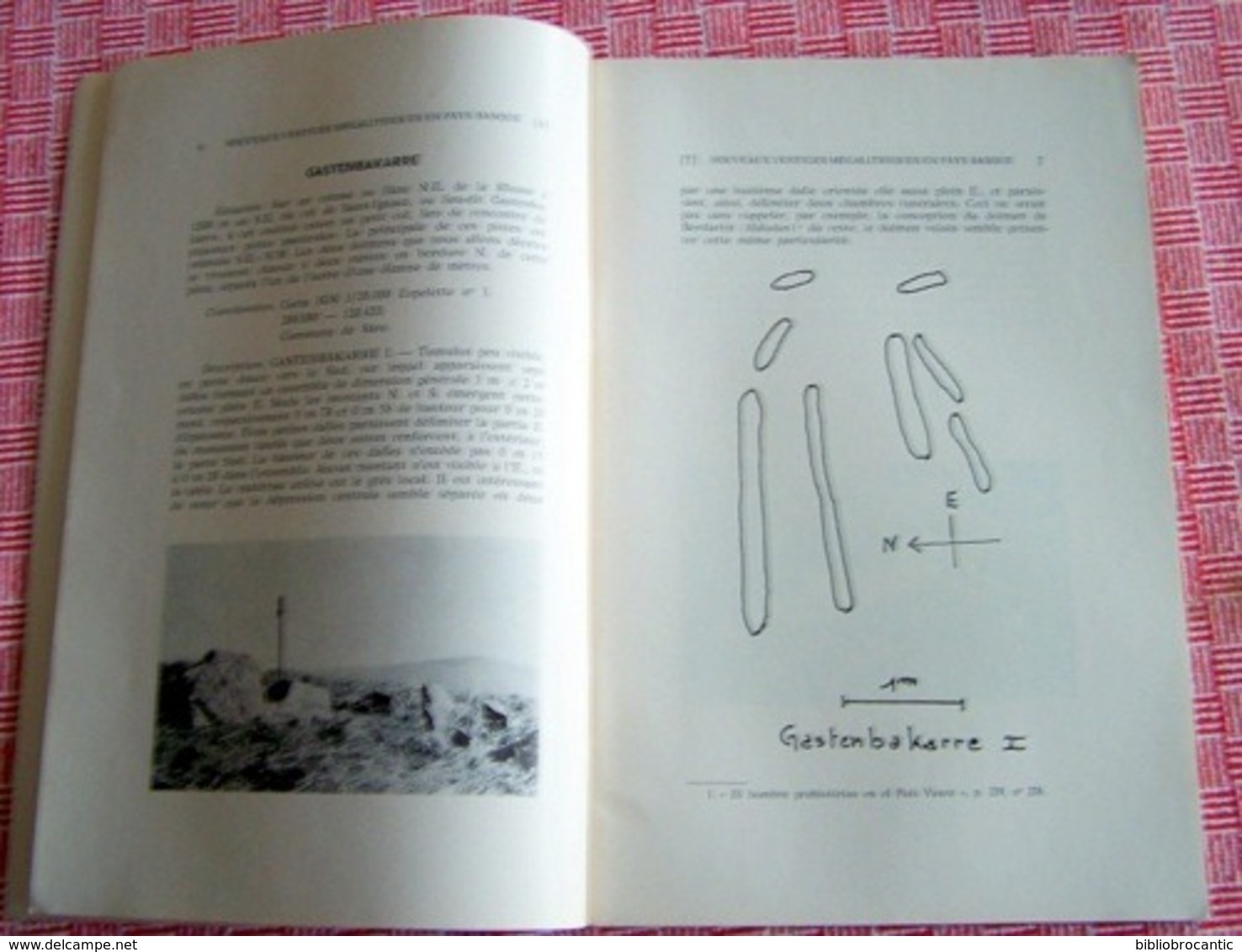 BULLETIN Du MUSEE BASQUE N°51(1°tr/1971) VESTIGES MEGALITHIQUES /Sommaire Sur Scan - Baskenland