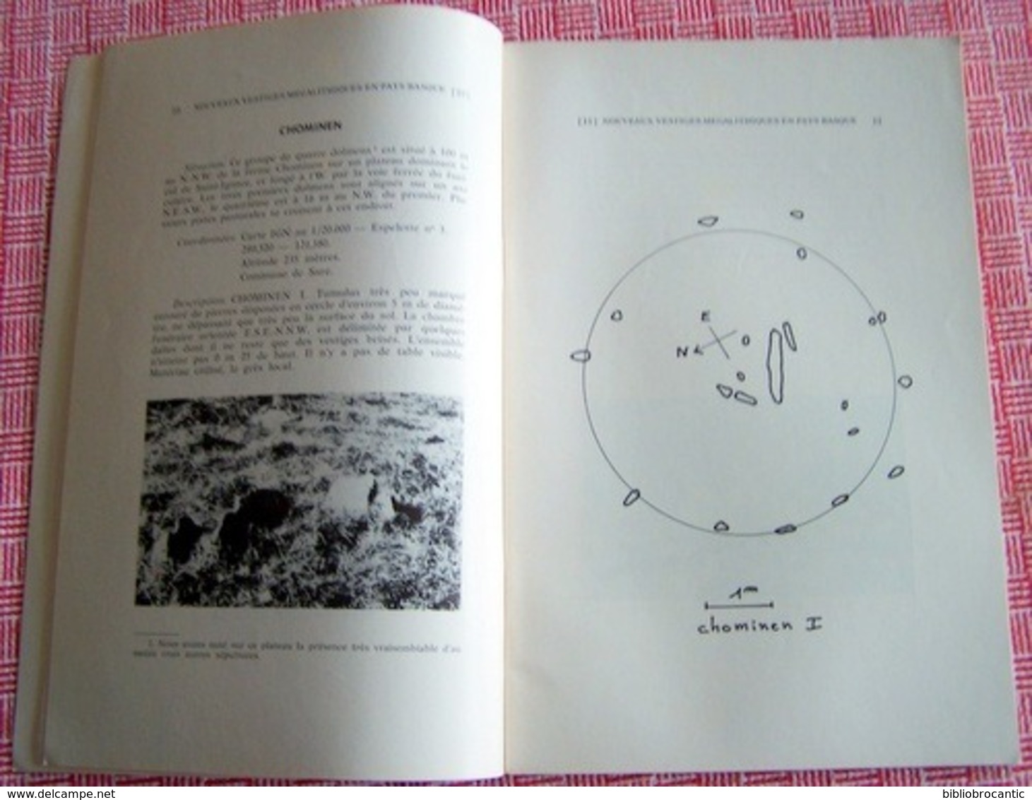 BULLETIN Du MUSEE BASQUE N°51(1°tr/1971) VESTIGES MEGALITHIQUES /Sommaire Sur Scan - Baskenland