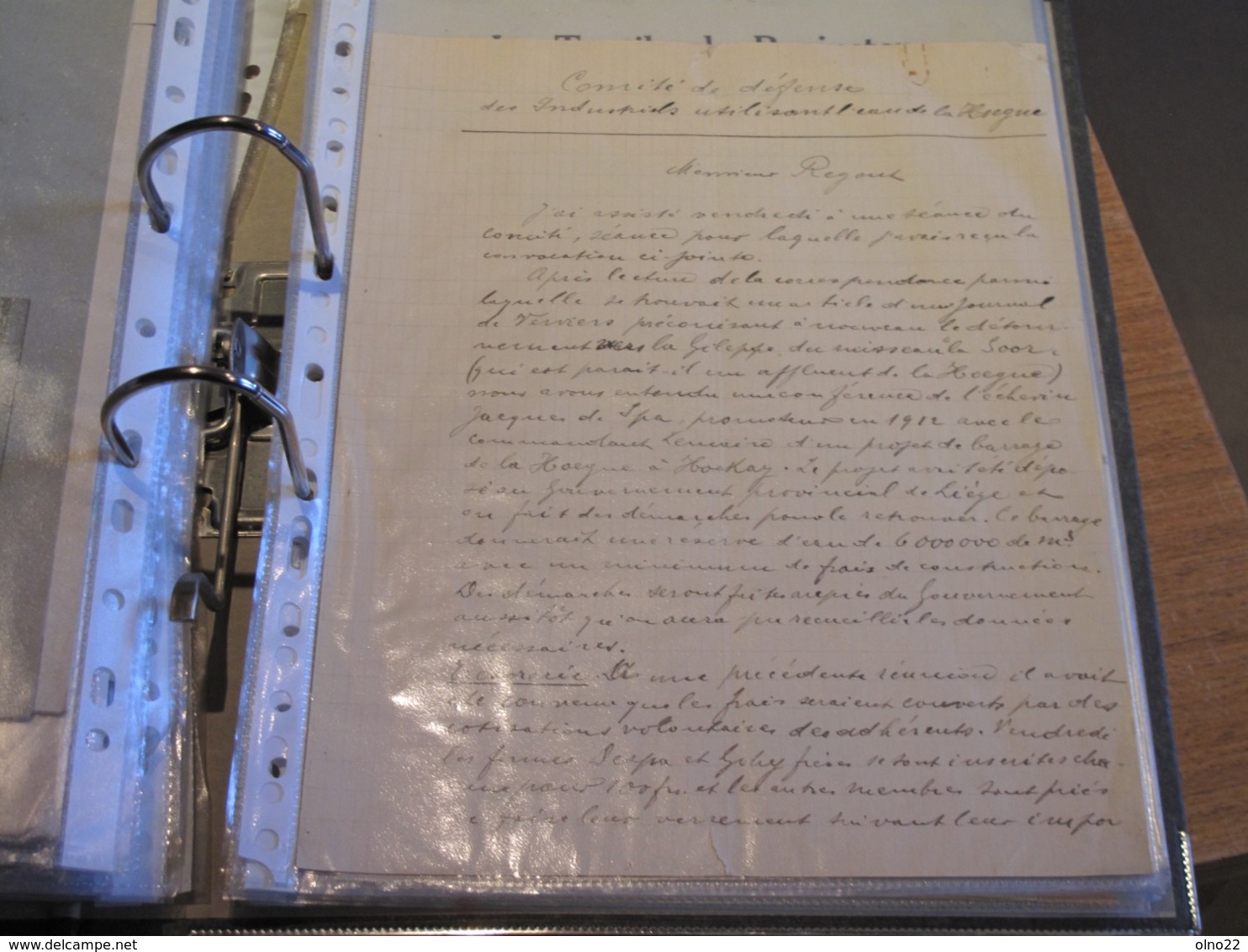 LA TEXTILE DE PEPINSTER-DE 1776 à 1953-divers documents dont carte relevée en 1776 par arpenteur H LERUTH voir scans