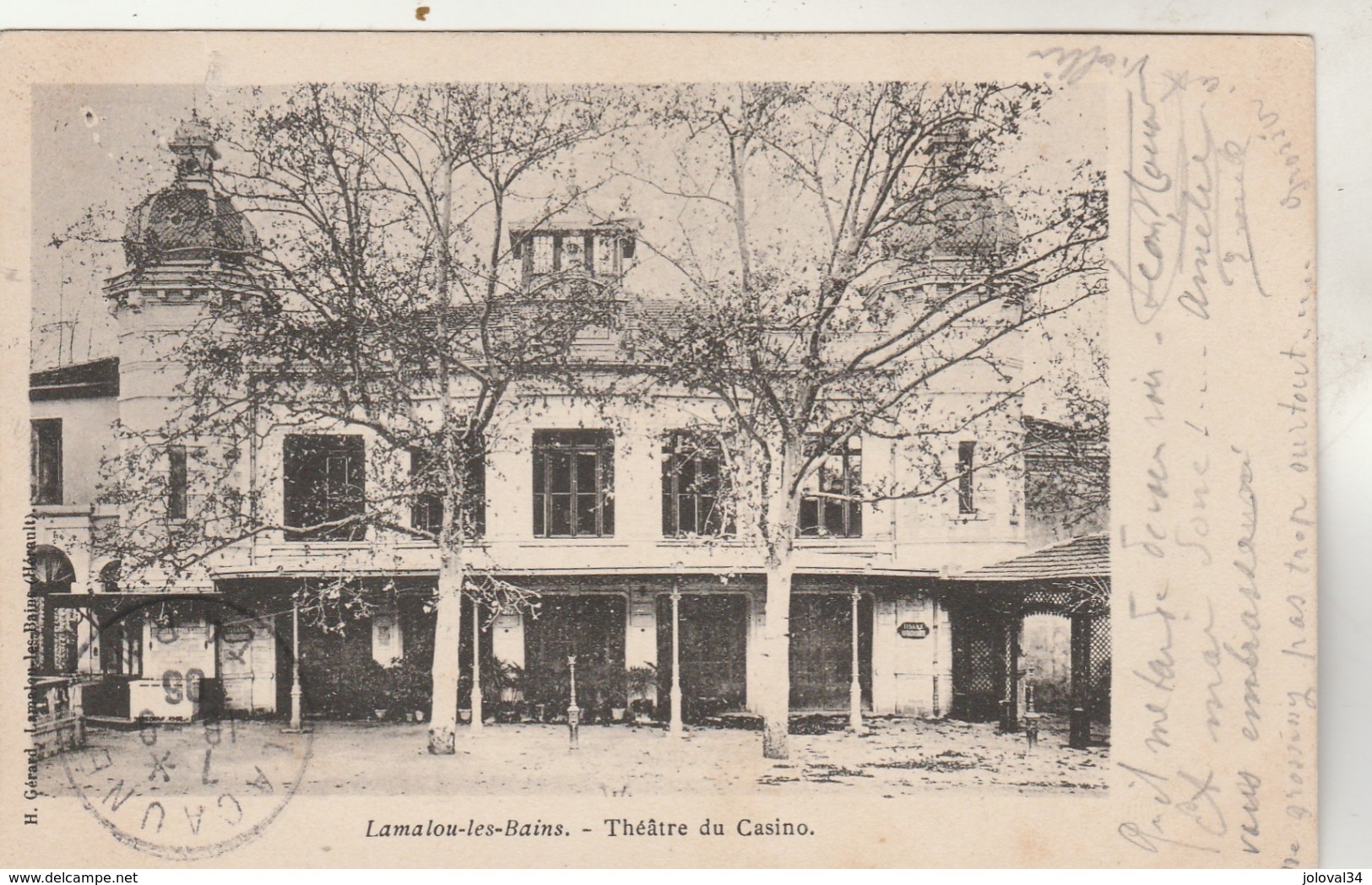 Hérault - LAMALOU Les Bains - Théâtre Du Casino - Lamalou Les Bains