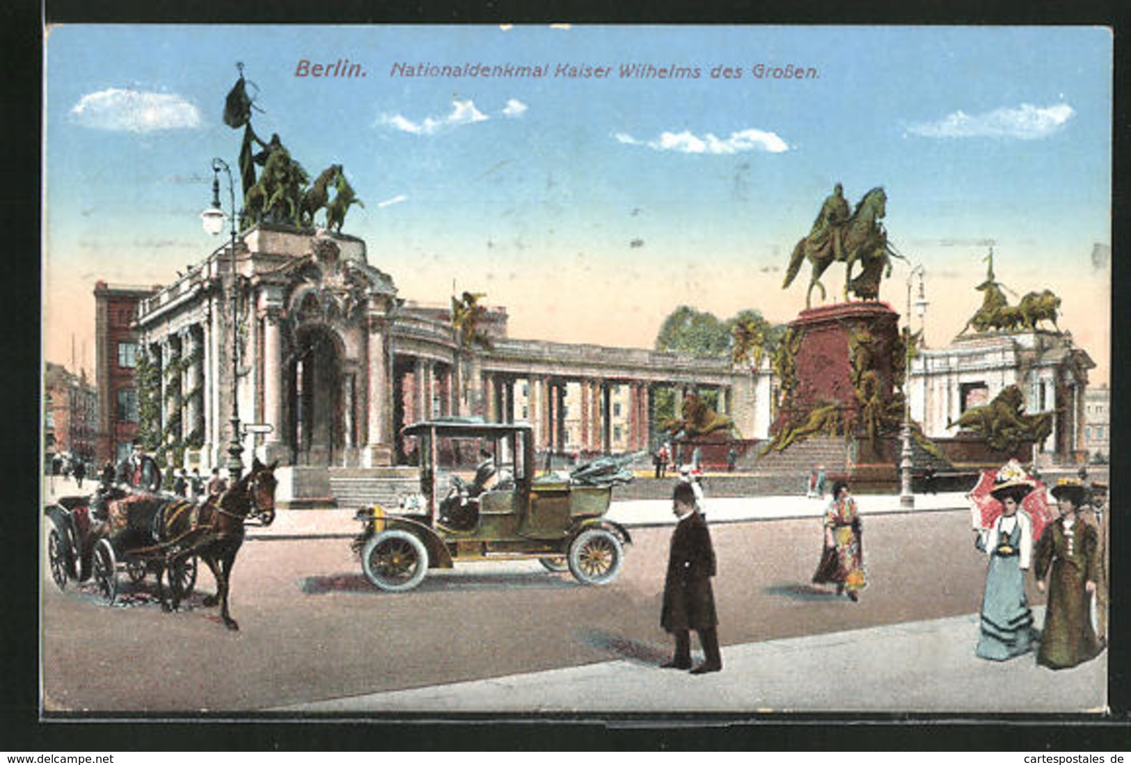 AK Berlin, Nationaldenkmal Kaiser Wilhelms Des Grossen - Mitte