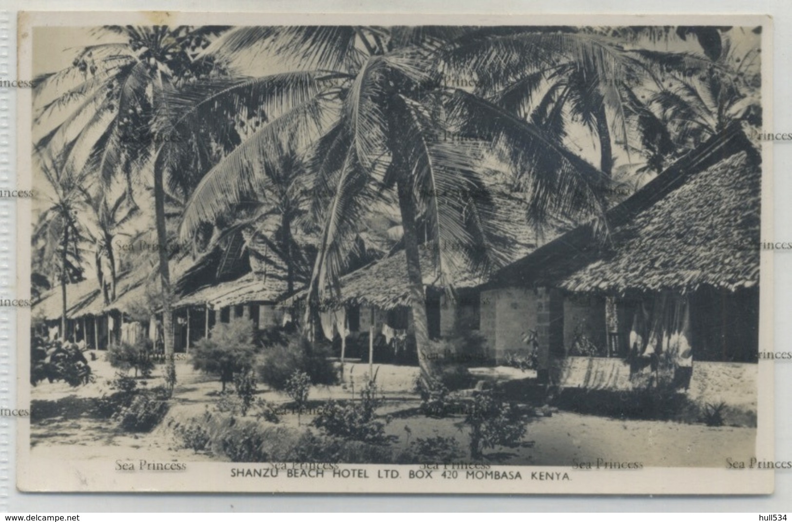 Kenya Postcard Shanzu Beach Hotel Mombasa 1950s Photochrom - Kenia