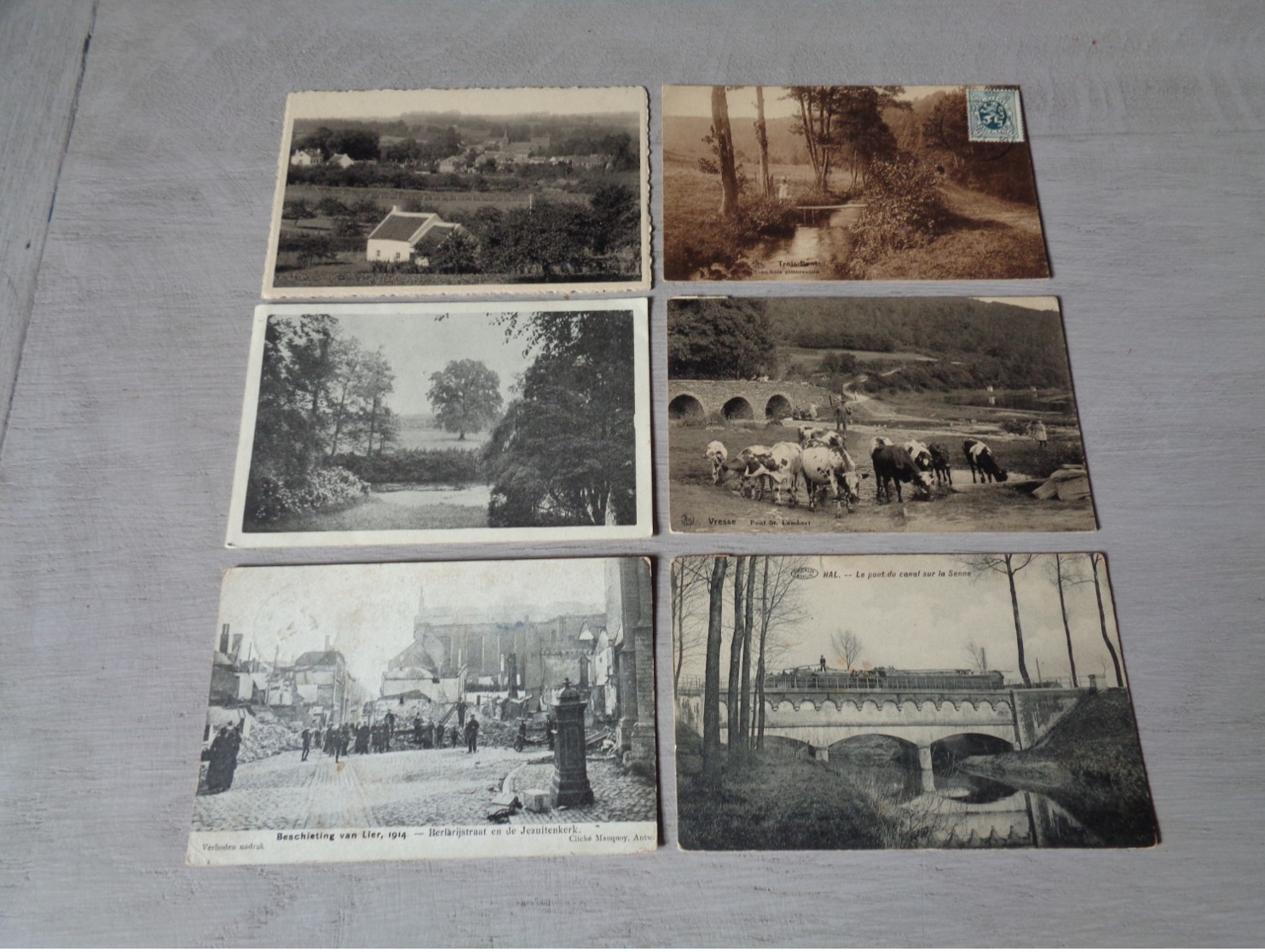 Beau Lot De 60 Cartes Postales De Belgique       Mooi Lot Van 60 Postkaarten Van België   - 60 Scans - 5 - 99 Postales