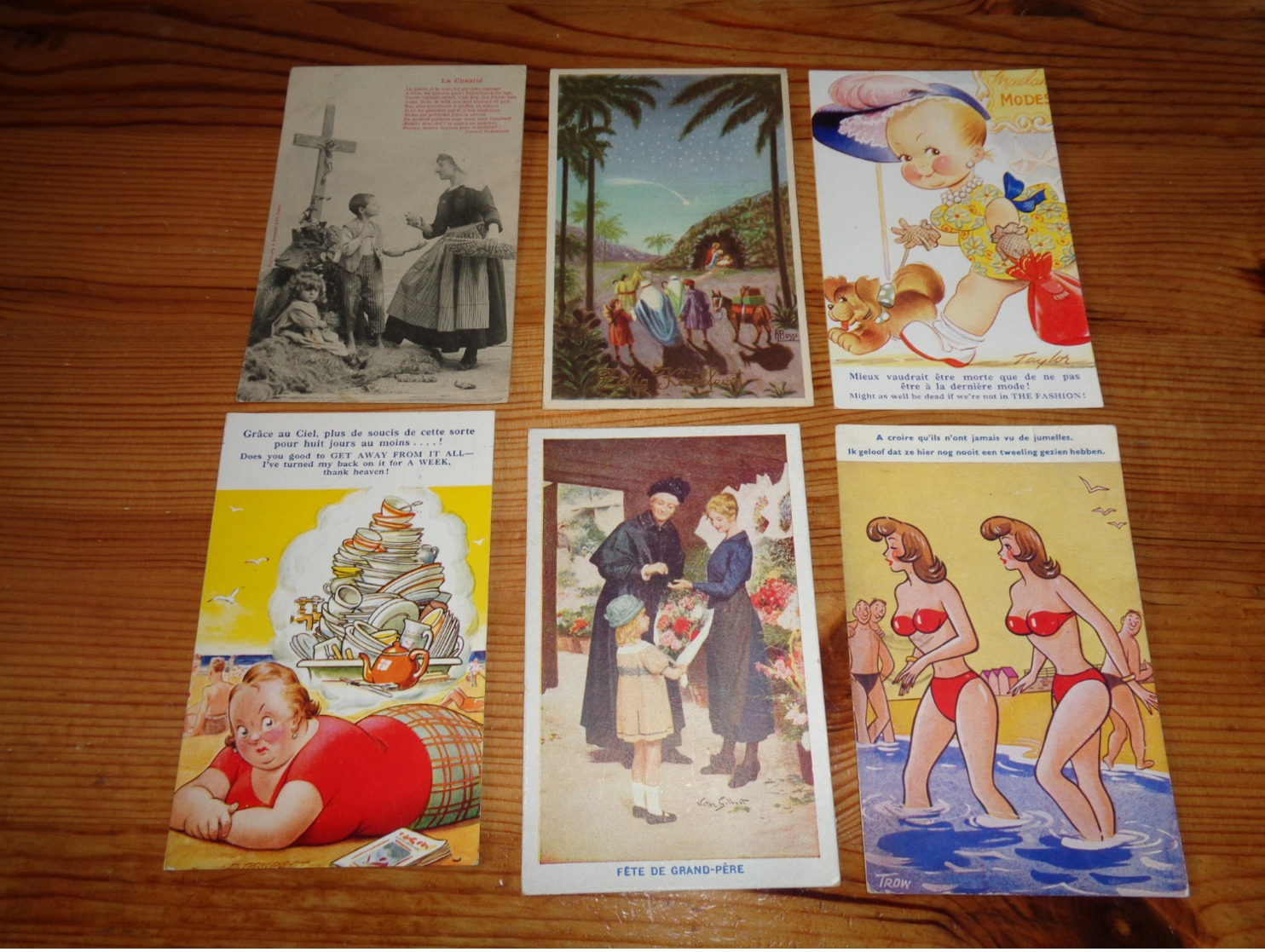 Beau Lot De 20 Cartes Postales De Fantaisie    Mooi Lot 20 Postkaarten Van Fantasie   -  20 Scans - 5 - 99 Cartes