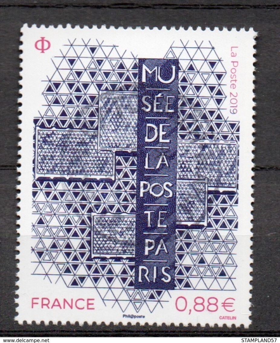 FRANCE 2019 - Timbre - Musée De La Poste Oblitéré Cachet Rond - 2010-.. Matasellados