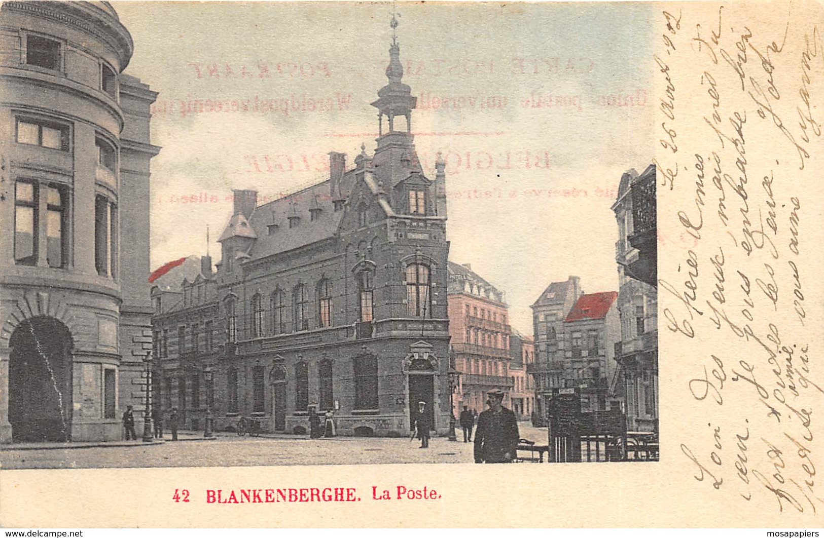 Blankenberghe - La Poste - 1902 - Blankenberge