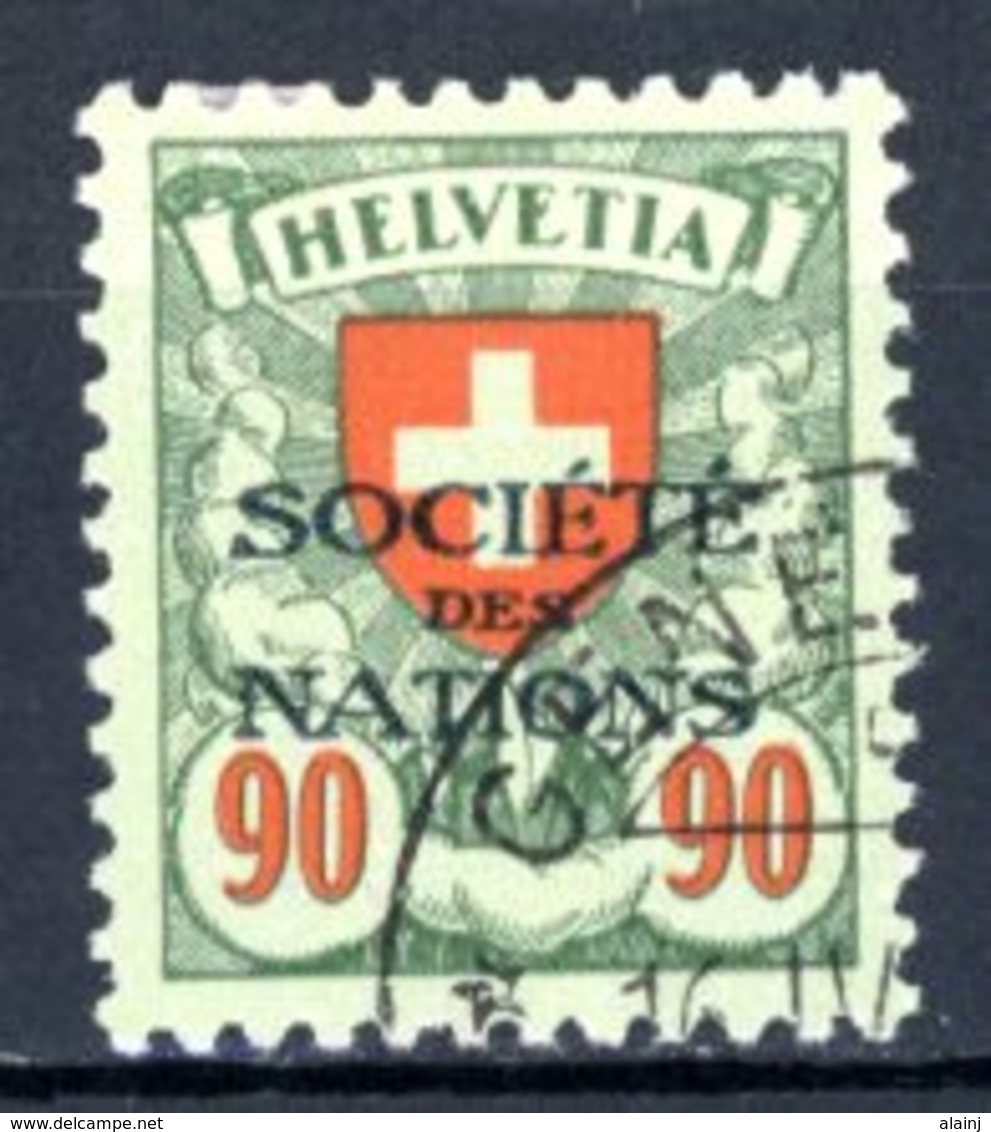 Helvetia   Y&T    S  57a    Obl    ---     Papier Gaufré - Servizio