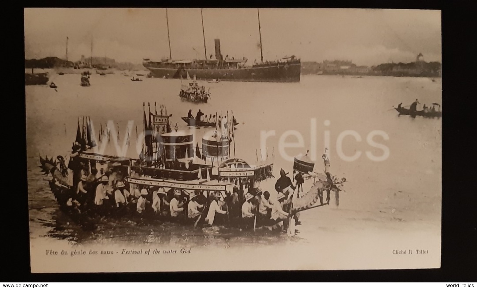 Postcard, China, Festival Of The Water God - Cina