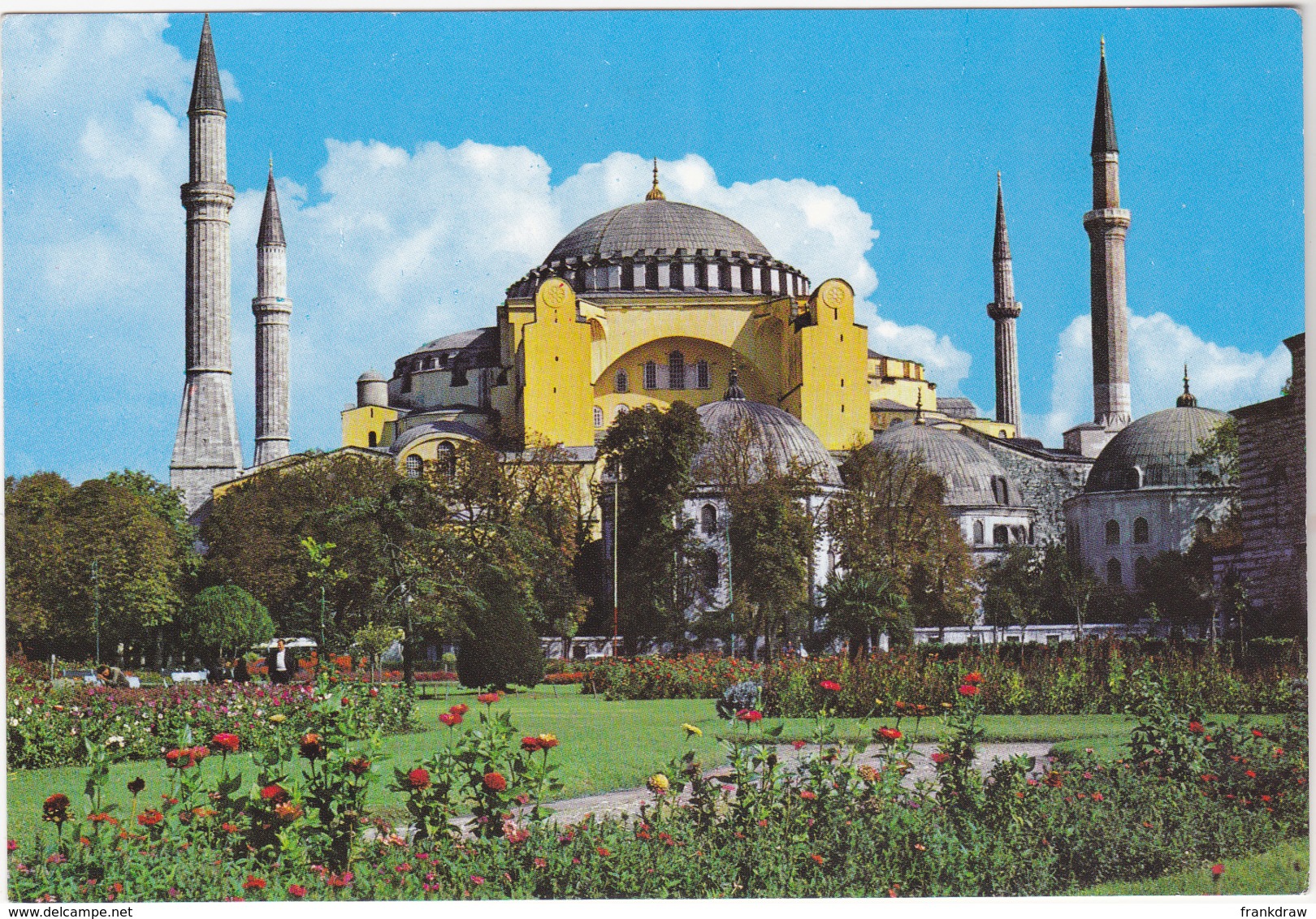 Postcard - Istanbul-Turkiye - Ayasofya (537) - Card No. 34/64 - VG - Non Classés