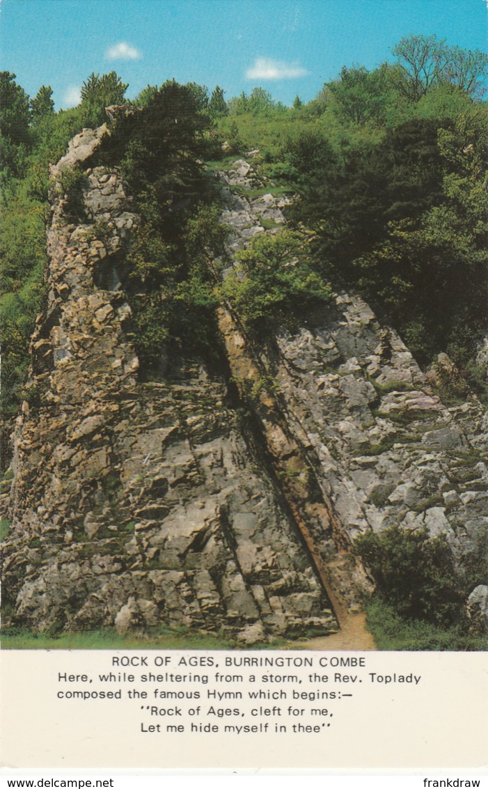 Postcard - Rock Of Ages, Burrington Combe Card No..pt6405 Unused Very Good - Non Classés