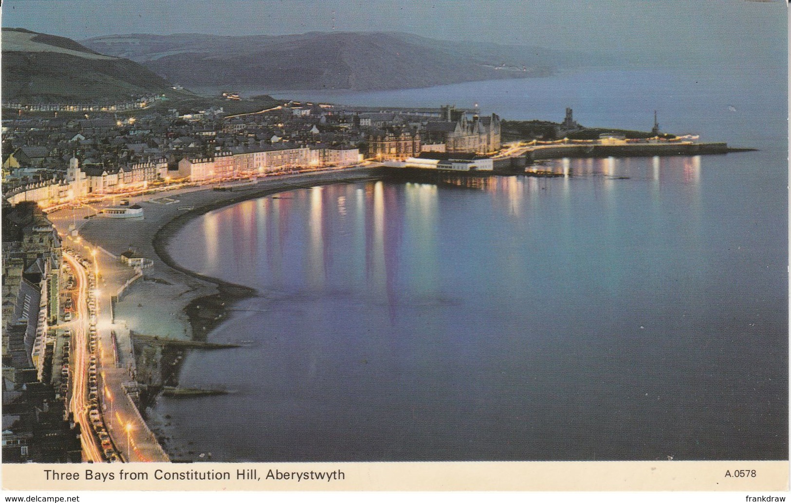 Postcard - Three Bays From Consitution Hill, Aberystwyth Card No..a0578 Unused Very Good - Non Classés