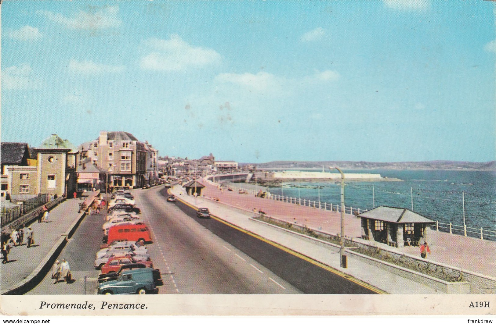 Postcard - Promenade, Penzance Card No..a19h Used Not Posted Very Good - Non Classés