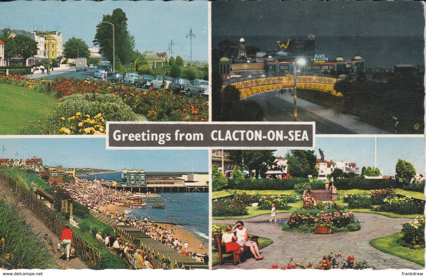 Postcard - Clacton - On - Sea Four Views - Card No..k934 Unused Very Good - Non Classés