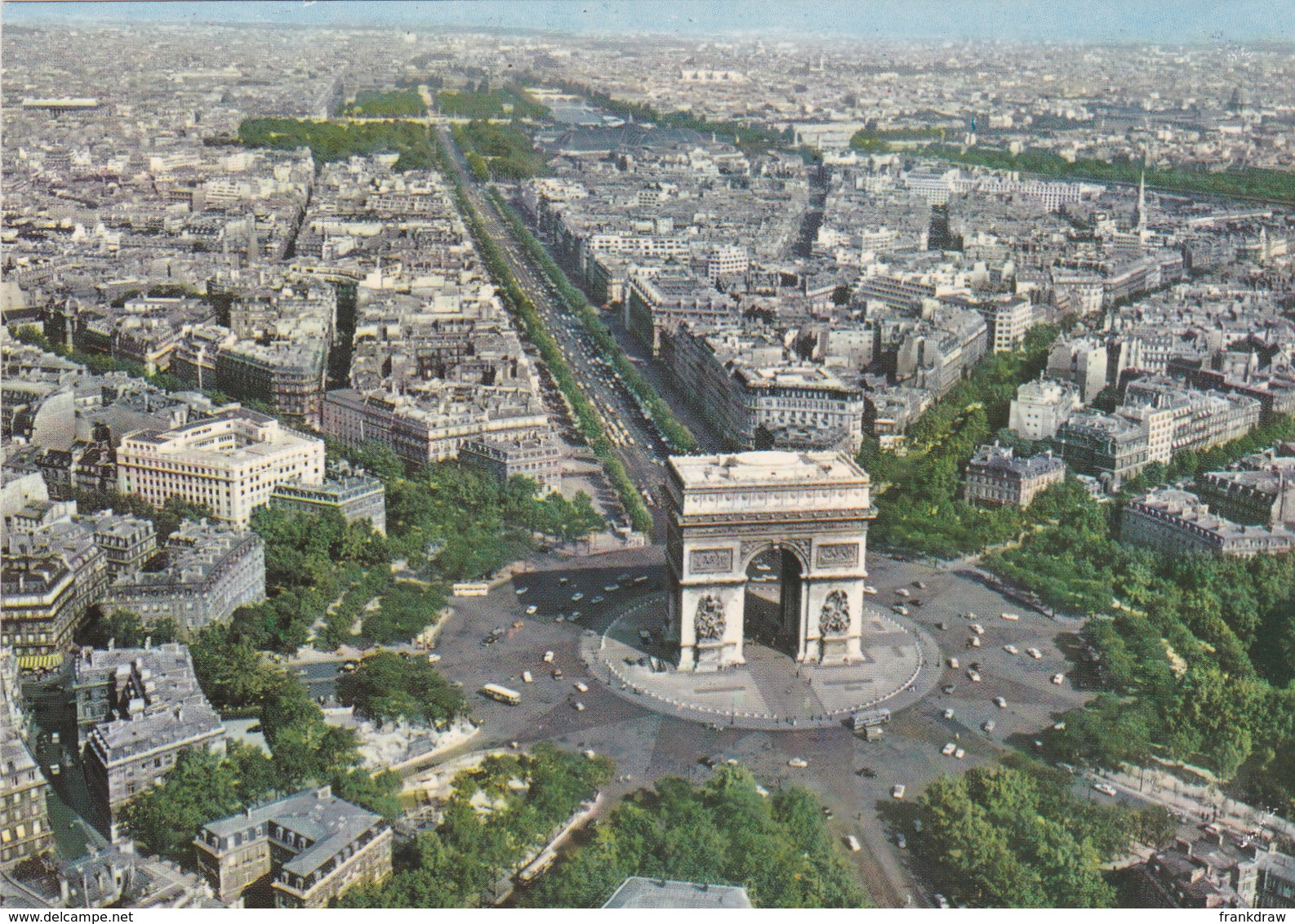 Postcard - Paris - L'Arc De Triomphe - Card No. 80 - VG - Non Classés