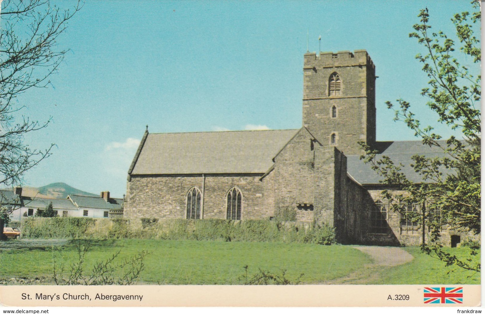 Postcard - Church - St. Maty's Church, Abergavenny Card No..a3209 Unused Very Good - Non Classificati