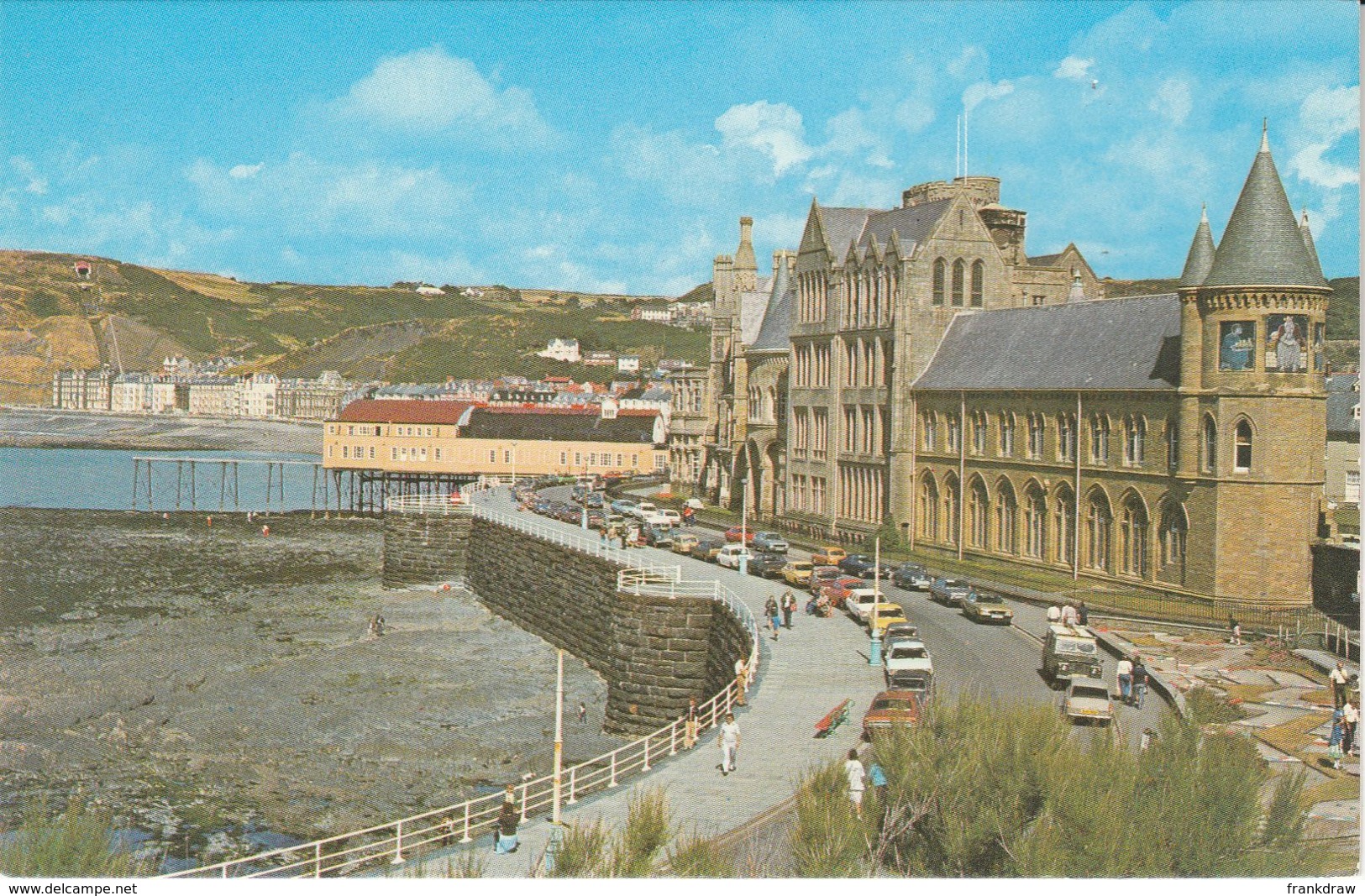 Postcard - University From The Castle Aberystwyth Card No..plx26202 Unused Very Good - Zonder Classificatie