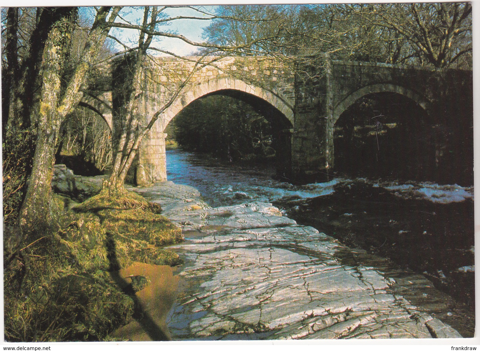 Postcard - New Bridge, Over The River Dart - Card No. DNO. 10 - VG - Non Classés