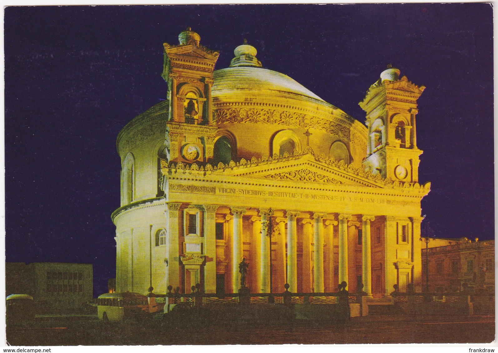 Postcard - Mosta Church, Malta - Card No. P72198 - VG - Non Classés