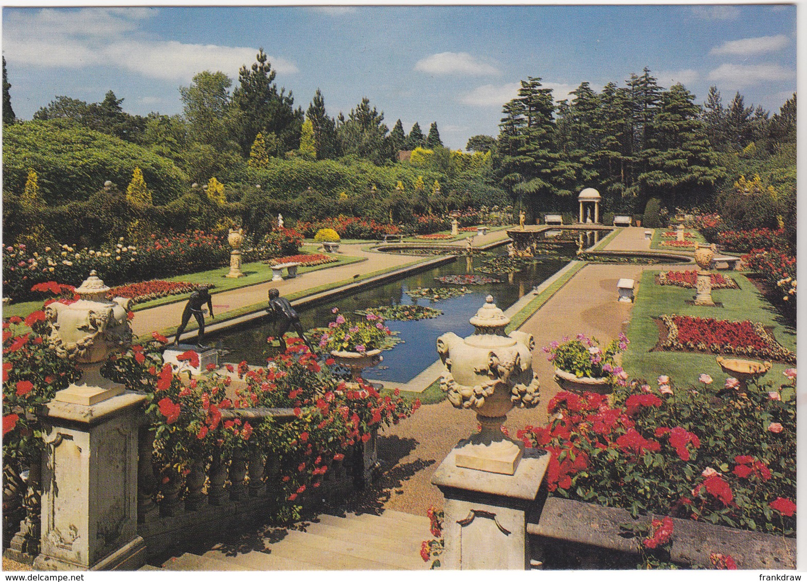 Postcard - The Italian Garden In Mid-Summer, Compton Acres, Poole, Dorset - VG - Non Classés