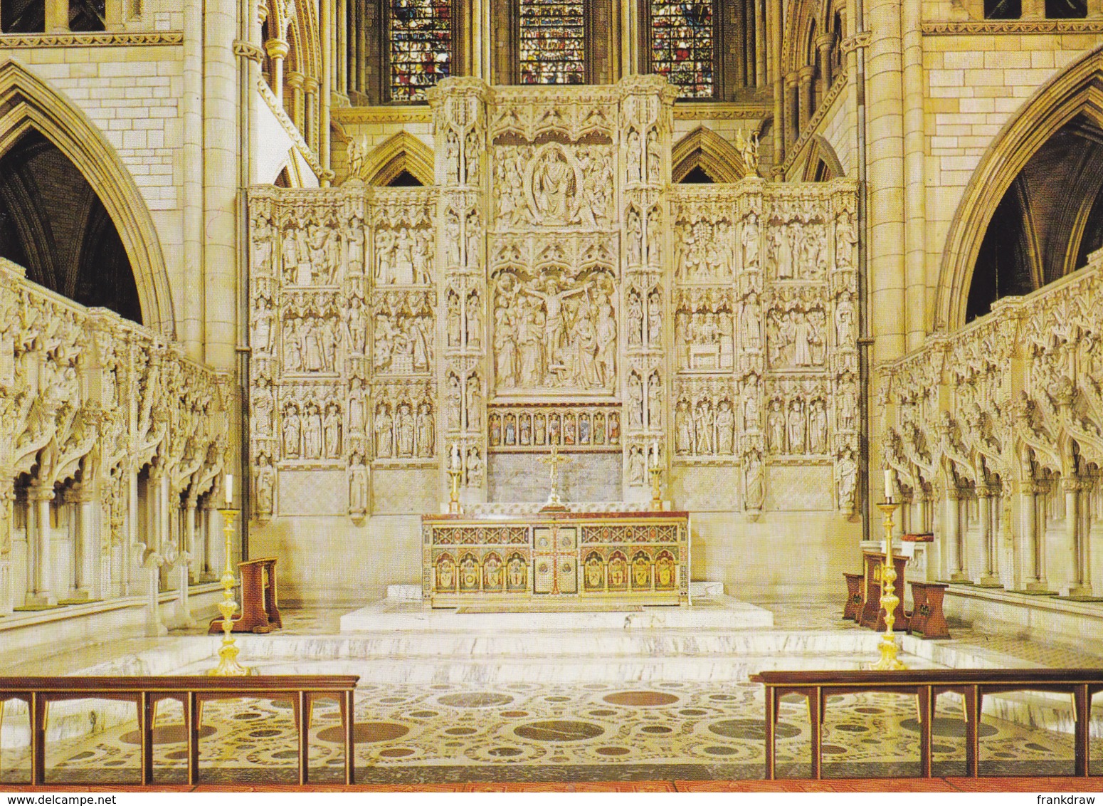 Postcard - Truro Cathedral - The Sanctuary Showing The High Alter  - Card No. C 5427X - VG - Non Classés
