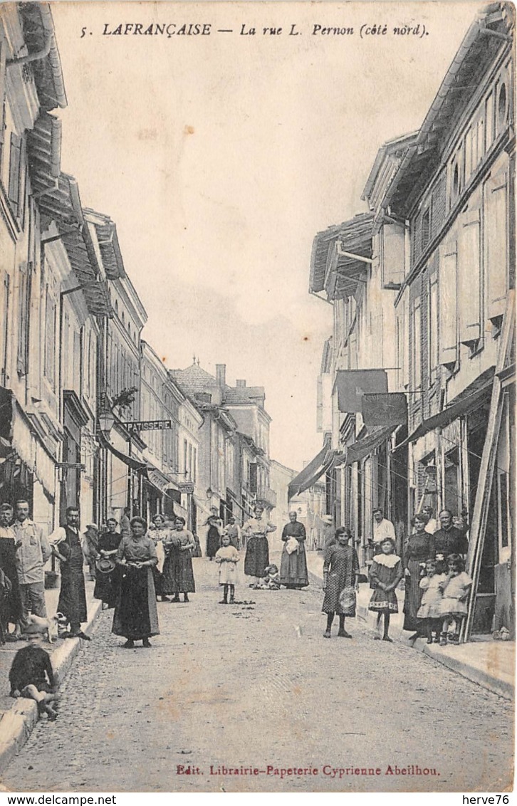 LAFRANCAISE - La Rue L. Pernon - Lafrancaise