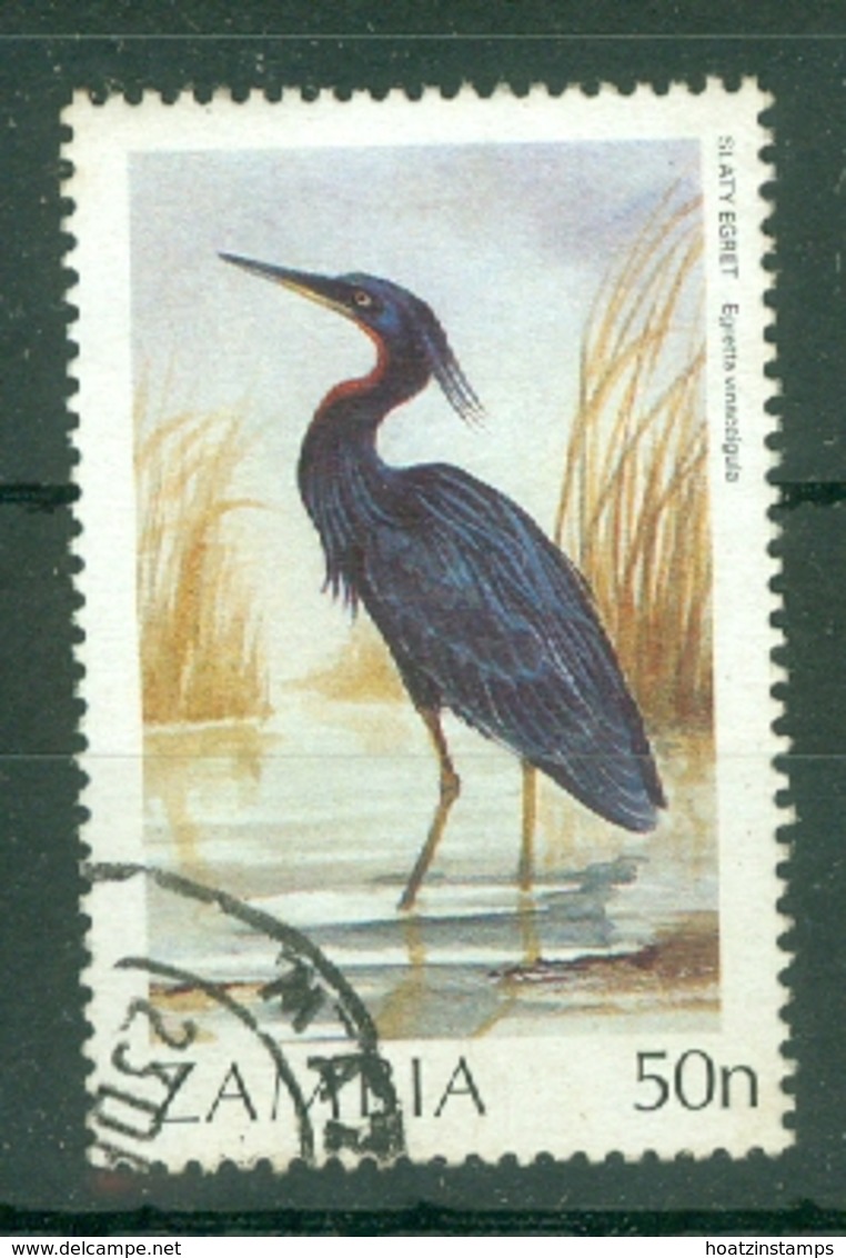 Zambia: 1987/88   Birds (Series 1)    SG491   50n     Used - Zambia (1965-...)