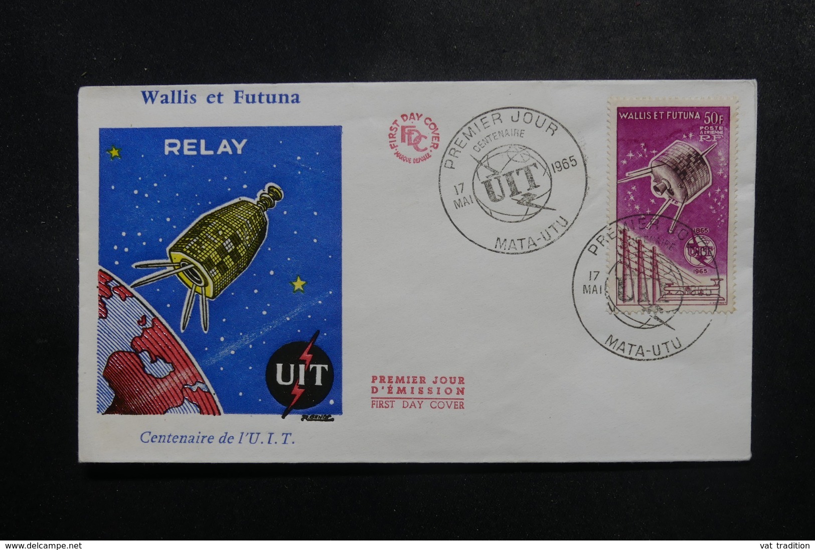 WALLIS & FUTUNA - Enveloppe FDC En 1965 - Satellite - L 47822 - FDC