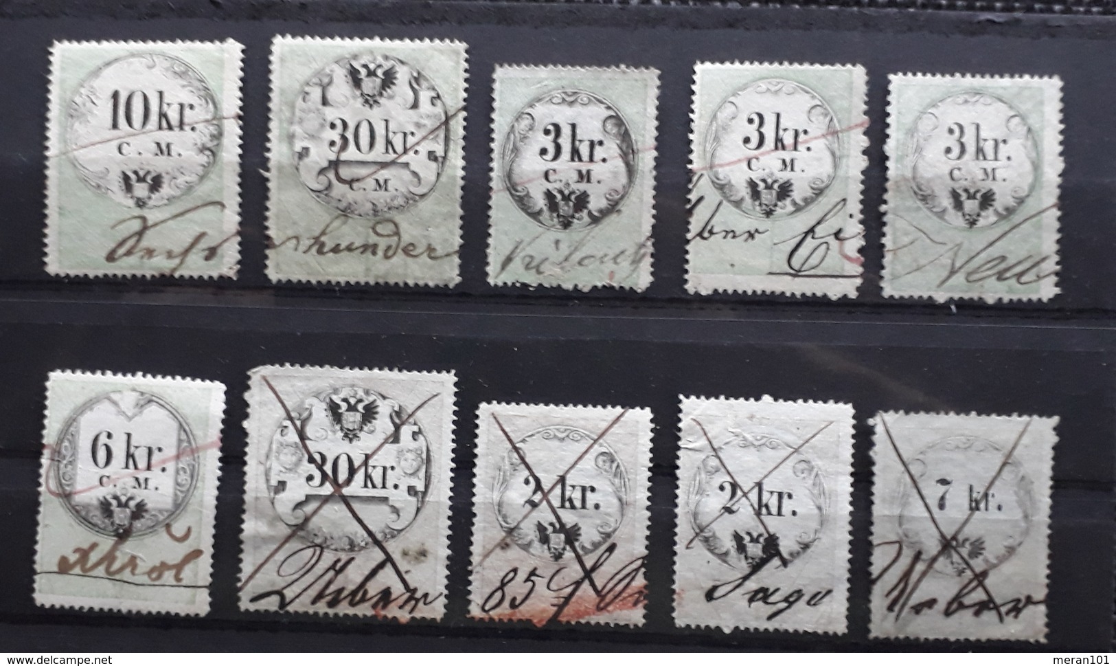Kaiserreich,  Partie Stempelmarken, Gebraucht - Used Stamps