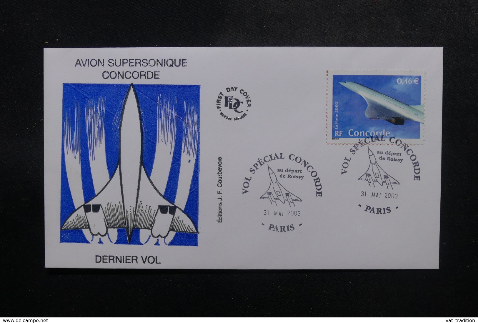 FRANCE - Enveloppe FDC En 2003 - Concorde - L 47839 - 2000-2009